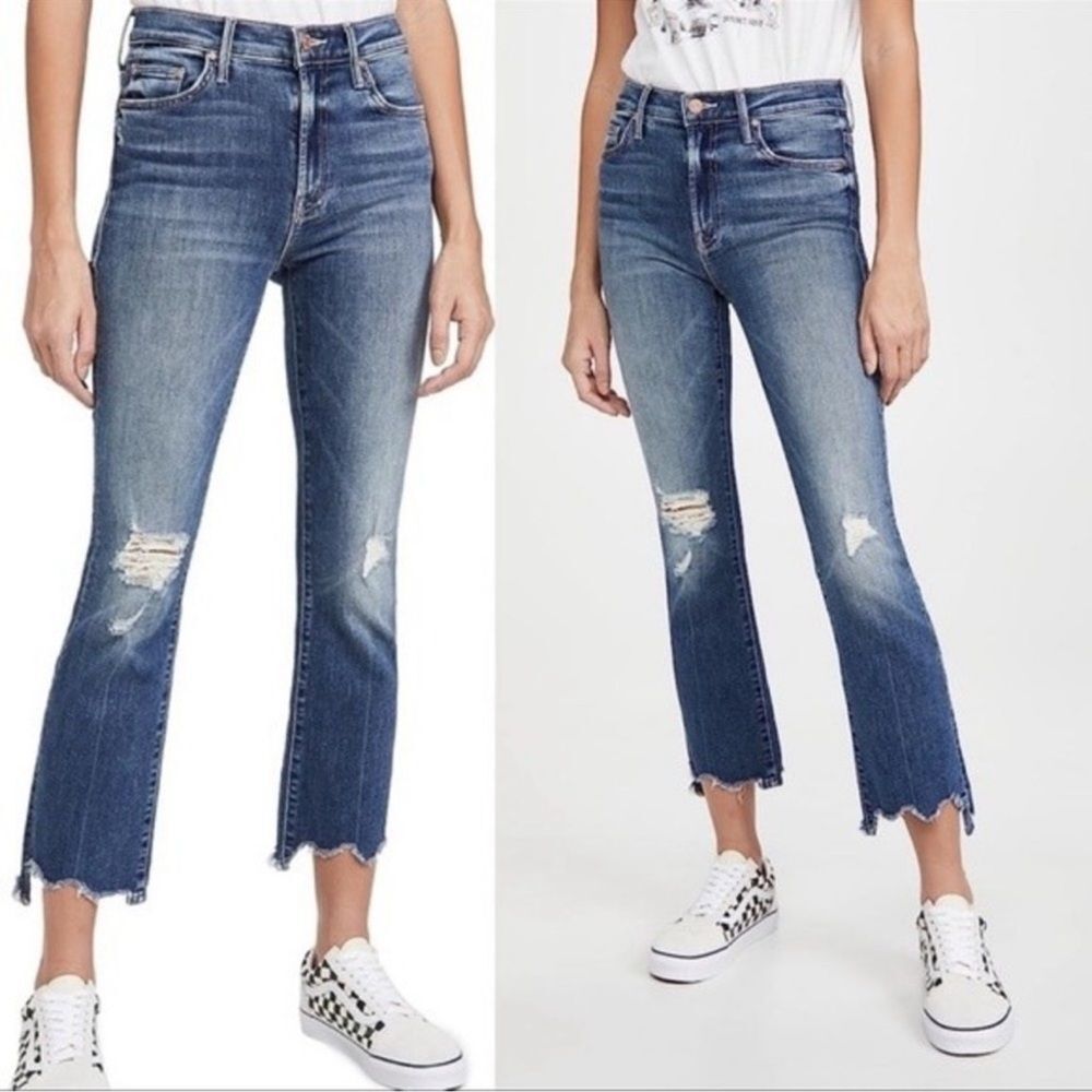 Mother The Insider Crop Step Chew in Dancing On Coals size 26.